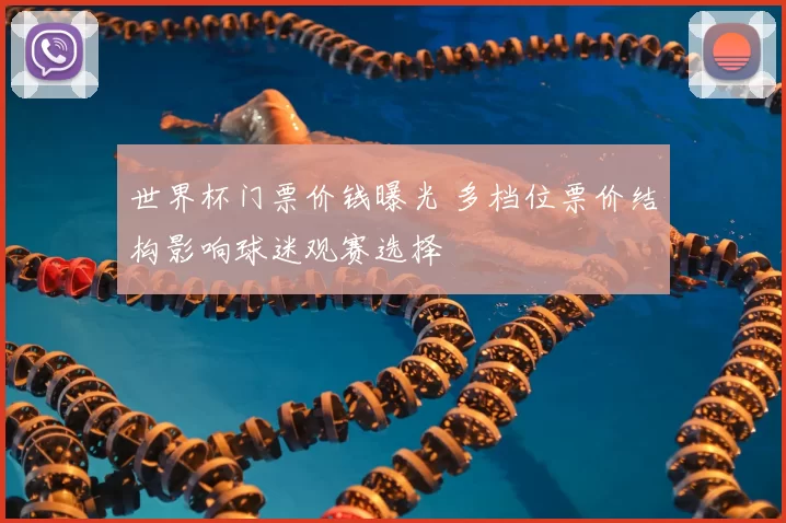 世界杯门票价钱曝光 多档位票价结构影响球迷观赛选择